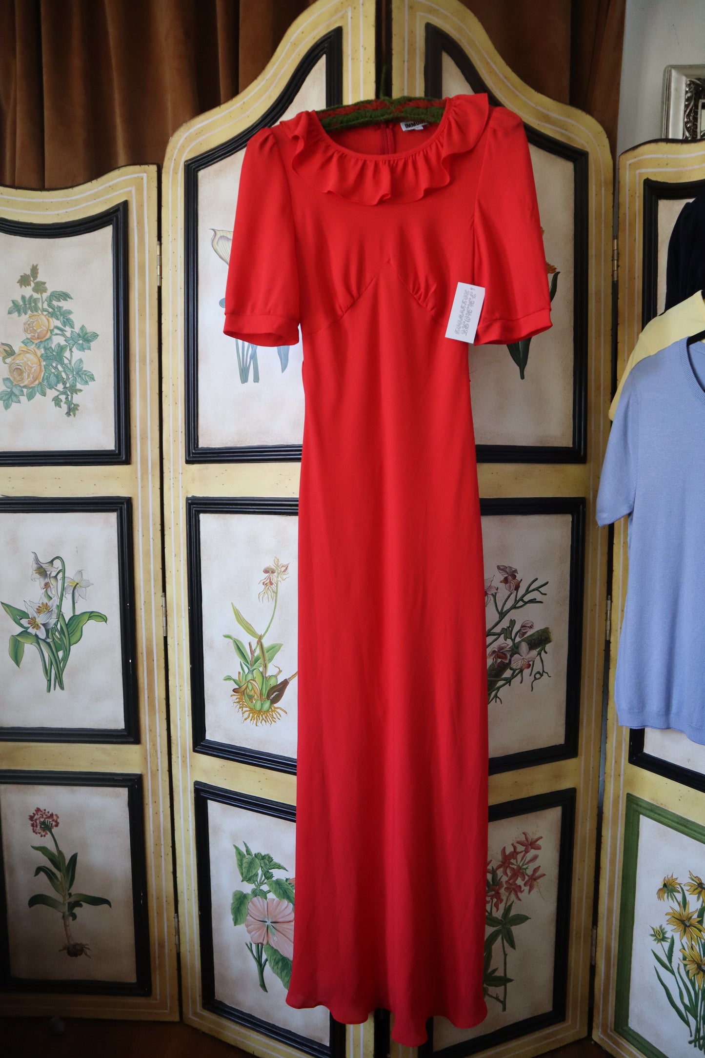 Burning Palms Dress Large