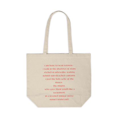 Hollywood Manifesto Tote Bag