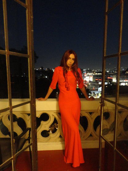 Burning Palms Dress