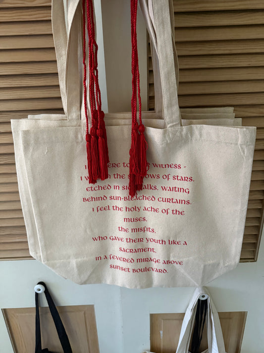 Hollywood Manifesto Tote Bag