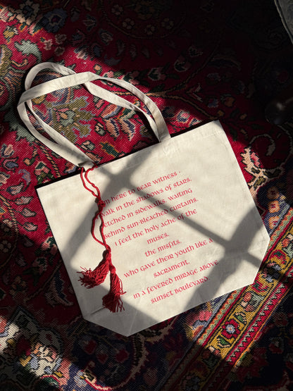 Hollywood Manifesto Tote Bag