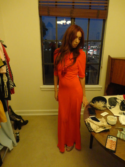 Burning Palms Dress